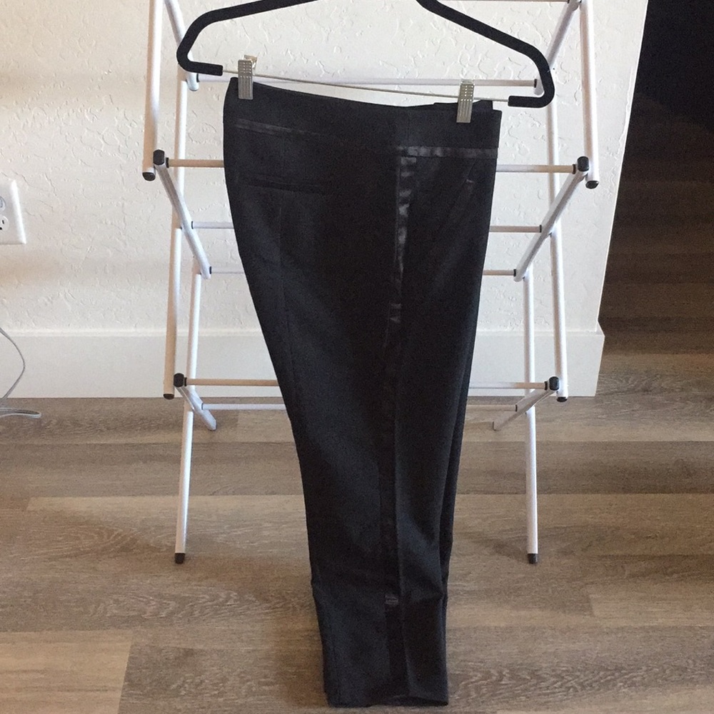 LOFT Black Straight Leg Pants